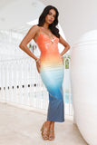 RUNAWAY Benito Midi Dress Ombre