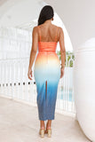 RUNAWAY Benito Midi Dress Ombre