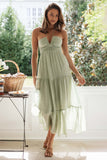 Halter Sleeveless Backless Tiered Pleated Flowy Vacation Maxi Dress