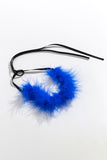 Feather Flowy Cocktail Party Dangle Earrings Necklace